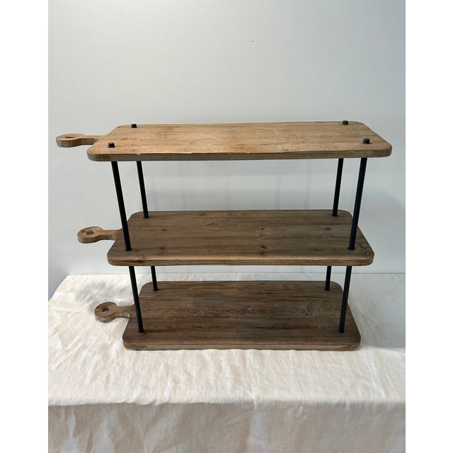 1990s Three Tier Kitchen Shelf For Sale In Washington DC - Image 6 of 11