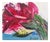 Bozena Lesiak, Tulips, Gouache on Paper, 2026 For Sale