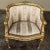 Wood Antique Italian Neoclassical Louis XVI Petite Giltwood Bergeres ~ Armchairs For Sale - Image 7 of 13