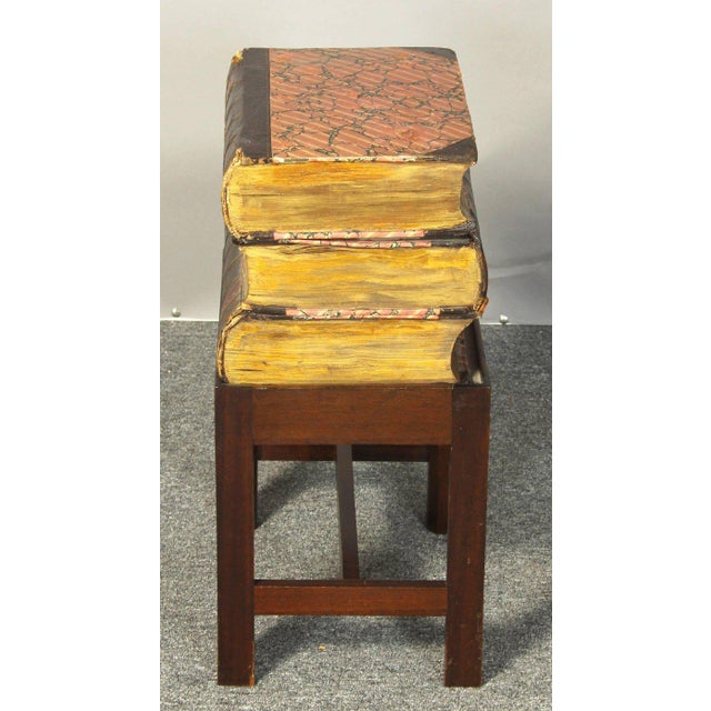 Books Stack Side Table Chairish