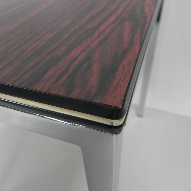 Coffee Tables with Wood Print, 1950s, Set of 2 For Sale - Image 13 of 18