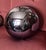 Large Lavender Mercury Glass Garden Gazing Sphere or Witch's Ball For Sale - Image 11 of 12
