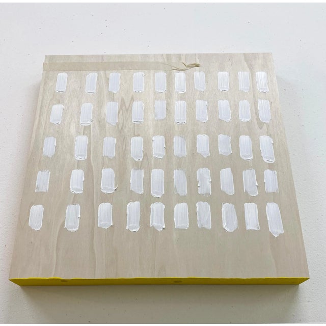 Optimism Painting II, Acrylic on Wood, 2019 For Sale - Image 4 of 11