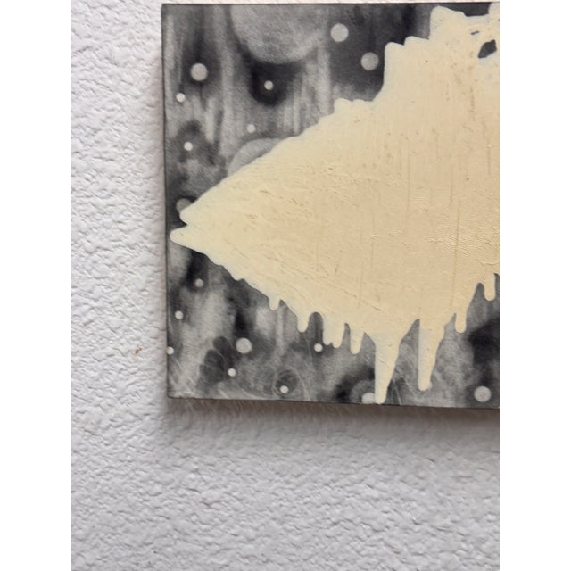 Acrylic on Board, Unknown Arts, Vintage For Sale - Image 4 of 12