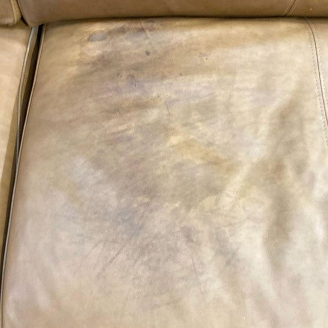 Copenhagen Furniture Nobu Caramel Leather Sofa For Sale In Phoenix - Image 6 of 8