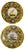 Large Italian Ceramic Yellow Plates, 1920s, Set of 2 For Sale