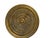 Set of 4 Vintage Libra 1008 Spain Solid Brass Center Door Fixed Knobs - Louis XVI Style Spain 1970s-1980s For Sale - Image 4 of 6