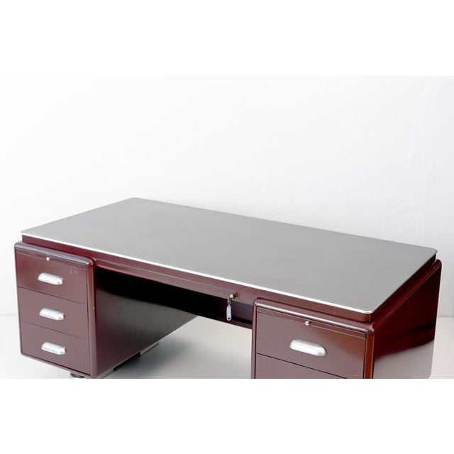 Steel Desk from Ahrend, Netherlands, 1933 For Sale - Image 3 of 14