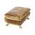 Vintage Italian Jewelry Box in Alabaster with Gold Lions Paws, 1960s For Sale - Image 4 of 13