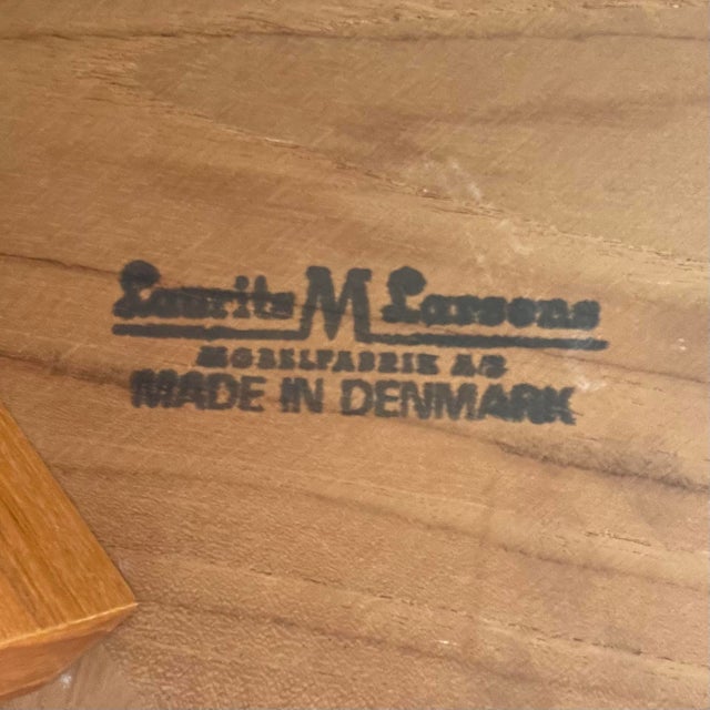 Mid-Century Modern 1970s Laurits M Larsen Danish Teak Coffee Table For Sale - Image 3 of 11