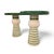 Ceramic Side Tables, 1980s, Set of 2 For Sale - Image 3 of 6