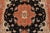 2000 - 2009 Fine Tabriz Rug 5′ X 6’8” Black Wool/Silk Traditional Hand-Knotted Carpet For Sale - Image 5 of 15