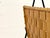 Mid-Century Magazine Rack in Woven Wood and Metal, 1960s For Sale - Image 11 of 14