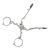 Beautiful English Georgian Antique Sterling Silver English Sugar Nips Tea Tongs For Sale