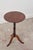 19th Century Yew + Walnut Side Table W/ Ring Turned Pedestal For Sale - Image 4 of 6