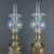 Late 19th Century Satsuma Porcelain and Bronze Oil Lamps, Japan, Set of 2 For Sale - Image 5 of 18