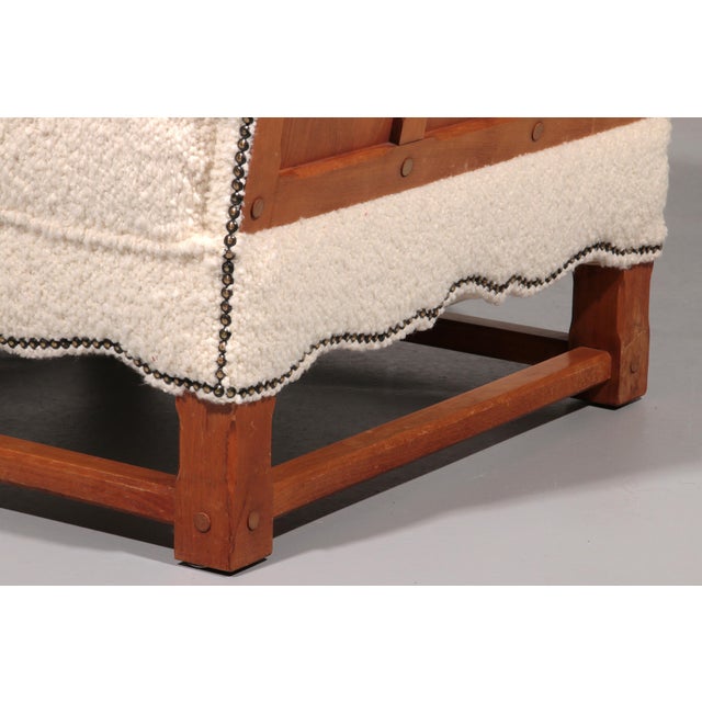 1930s Set of Spanish Armchairs by Elias Barup for Gärsnäs, Sweden, 1930s For Sale - Image 5 of 13