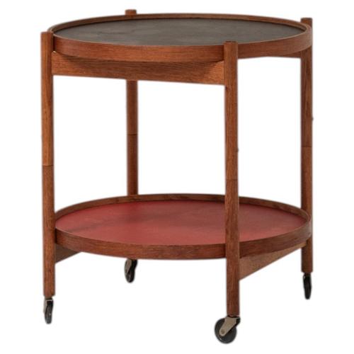 Danish Modern Teak Serving Trolley by Hans Bølling, 1960s For Sale - Image 9 of 9