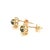 Natural Tourmaline Diamond Earrings 14k Gold 0.85 TCW Certified For Sale - Image 9 of 11