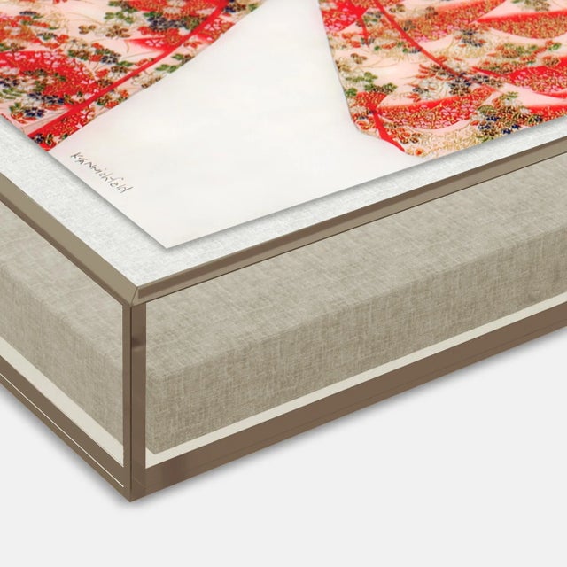 Spot Check by Lisa Krannichfeld, Art Print in Grey Acrylic Frame, Medium Overall Size: 31x36 Frame Color: Grey Acrylic