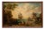 Landscape Composition, 1920s, Oil Painting on Canvas For Sale