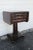 Early 1800s Empire Flame Mahogany Drop Leaf Nightstand For Sale - Image 13 of 13