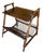 Mid-Century Italian Rattan and Bamboo Side Table, 1960s For Sale