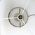 White Danish Ceramic Table Lamp, 1950 For Sale - Image 8 of 10