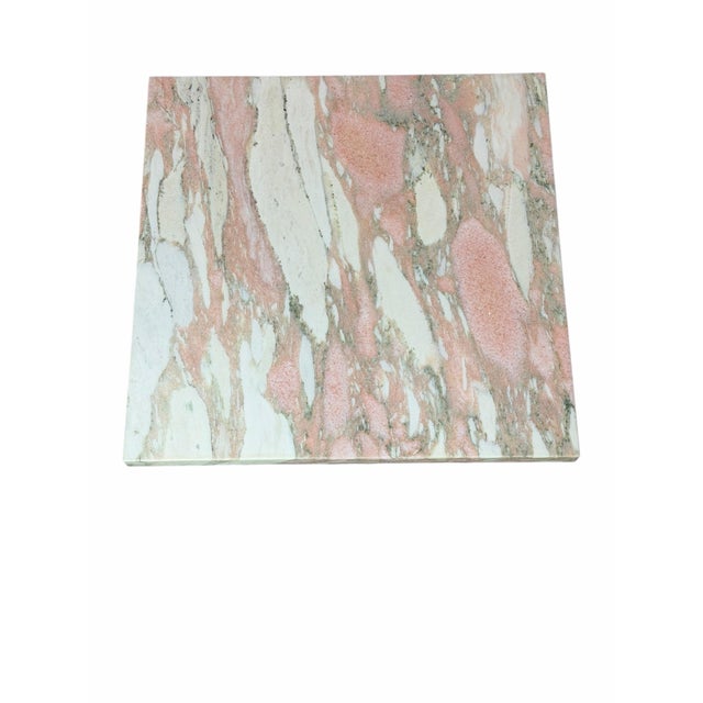 Vintage Italian Marble Top Side Table For Sale In New York - Image 6 of 8