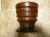 Wood Carved Bowl Dark in color Nice Peace for center of Table or Kitchen to put fruit in, it's in Pristine condition