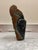 Mid-Century Modern Late 20th Century Signed "T M" Modernist Shona Serpentine Stone Face Sculpture For Sale - Image 3 of 8