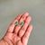 Art Deco Art Deco 1.96ct Emerald Diamond Huggie Drop Earrings in 14k Yellow Gold- A Pair For Sale - Image 3 of 16