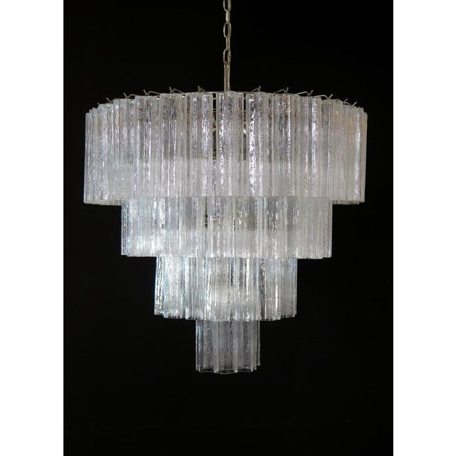 Italian Murano Glass Chandelier, 1980s, Set of 2 For Sale - Image 12 of 16