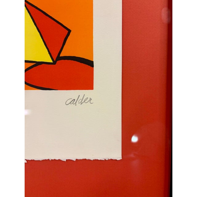 Alexander Calder Lithograph, Hommage À San Lazzaro, 1975 For Sale In Miami - Image 6 of 9