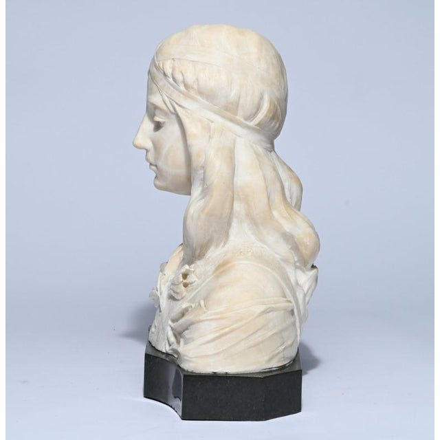 Remo Merlina, PAX White Sculpture, 19th Century, Marble For Sale - Image 6 of 9