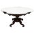Mahogany Table with a Cartouche-Shaped Marble Top, 1840s For Sale - Image 13 of 13