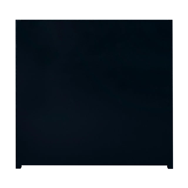 Lark 31 in. W Rectangular Wood Accent Storage Cabinet with 1 Drawer and 2 Doors, Navy Blue For Sale In Chicago - Image 6 of 8