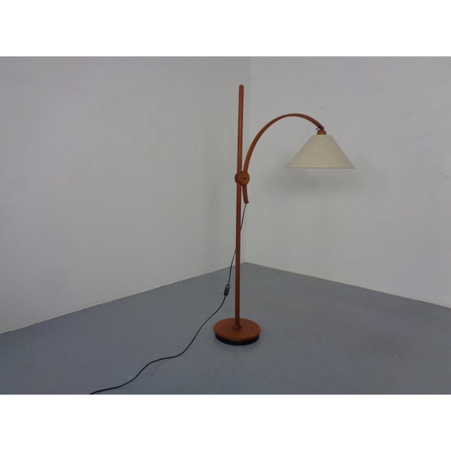 Adjustable Teak Floor Lamp from Domus, Germany, 1970s For Sale - Image 3 of 18