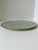 Aqua Vintage Italian Majolica Daisy Relief Platter 1970's For Sale - Image 8 of 11