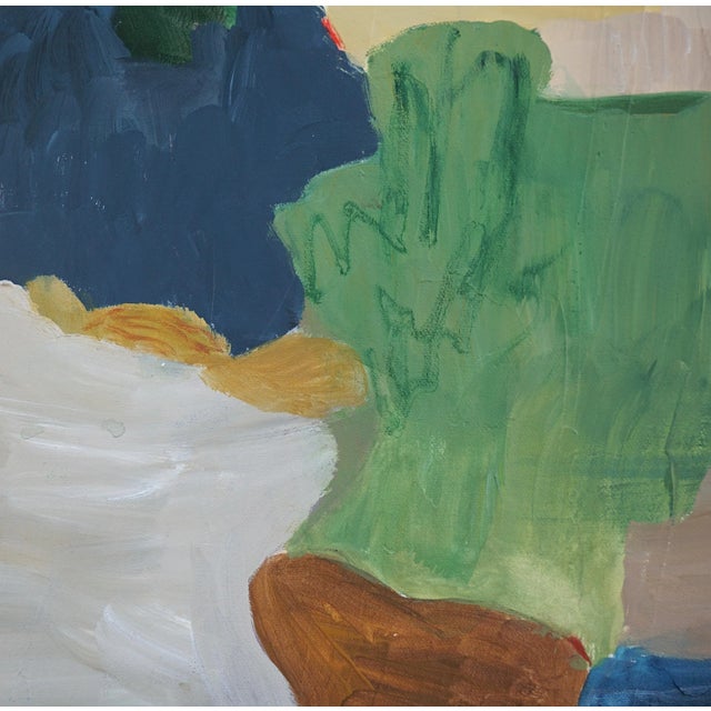 2020s "Almost There" Contemporary Abstract Landscape Painting by Laurie MacMillan, Framed For Sale - Image 5 of 7