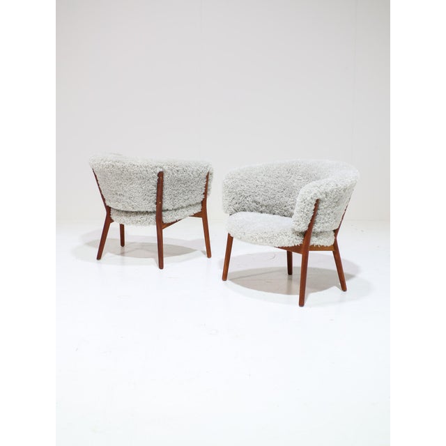 Vintage 83 Lounge Chair in Teak by Nanna Ditzel for Søren Willadsen Møbelfabrik, Denmark, 1950s For Sale - Image 12 of 12