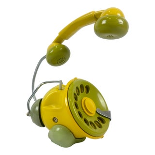 Bobo Telephone Table Lamp by Sergio Todeschini for Telcer, Italy, 1970s For Sale