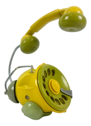 Bobo Telephone Table Lamp by Sergio Todeschini for Telcer, Italy, 1970s