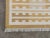 Handmade Cotton Natural Vegetable Dyed Reversible Yellow Marianne Rug - 8'x10' For Sale - Image 10 of 12
