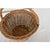 Dimensions: 15 ¼” H x 13 ½” W x 13 ½” D A delightful vintage French wicker basket from the mid-20th century. This sturdy...
