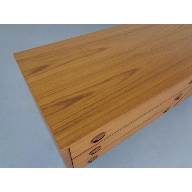 Teak Sideboard with Top, 1960s, Set of 2 For Sale - Image 18 of 18