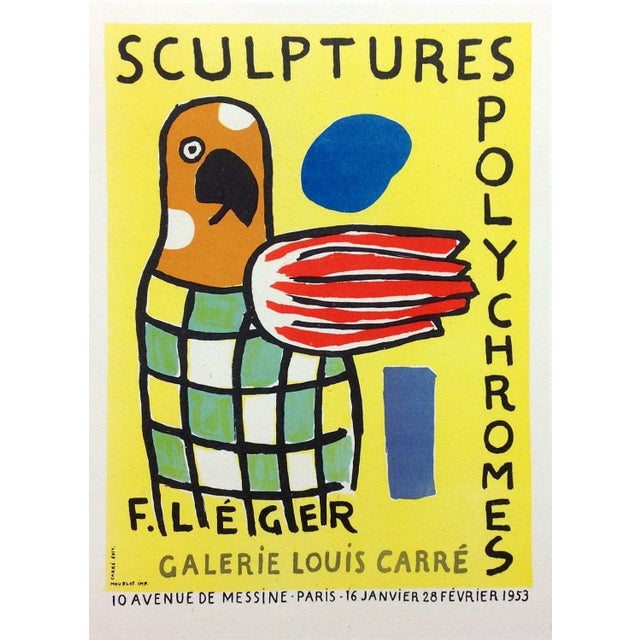 Artist: Fernand Leger Country: France Title: Sculptures polychromes Medium: Lithograph Paper size: 12.50 X 9.50 inch...