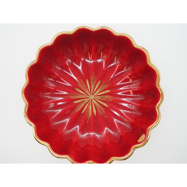 1940s Porcelain Bowl by Arthur Percy for Gefle Upsala Ekeby, Sweden, 1940s For Sale - Image 5 of 11