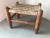 Wood Vintage Woven Oak Stool For Sale - Image 7 of 12
