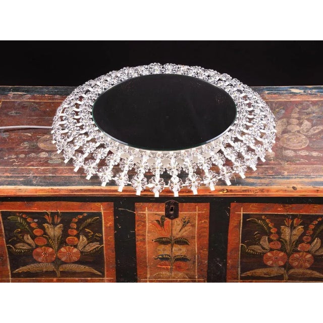 Large Back Lit Mirror in the style of Emil Stejnar for Rupert Nikoll, 1950s For Sale - Image 9 of 11